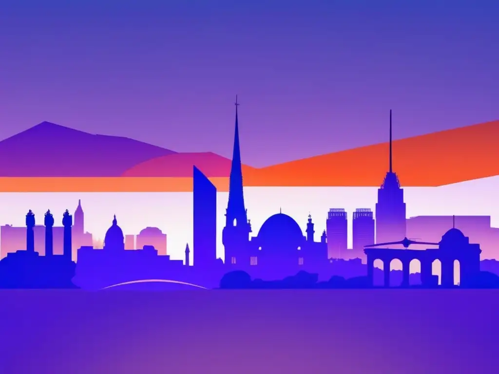 Atardecer en ciudades europeas: Berlín, Barcelona, Londres Estrategias financieras para freelancers en el mercado europeo