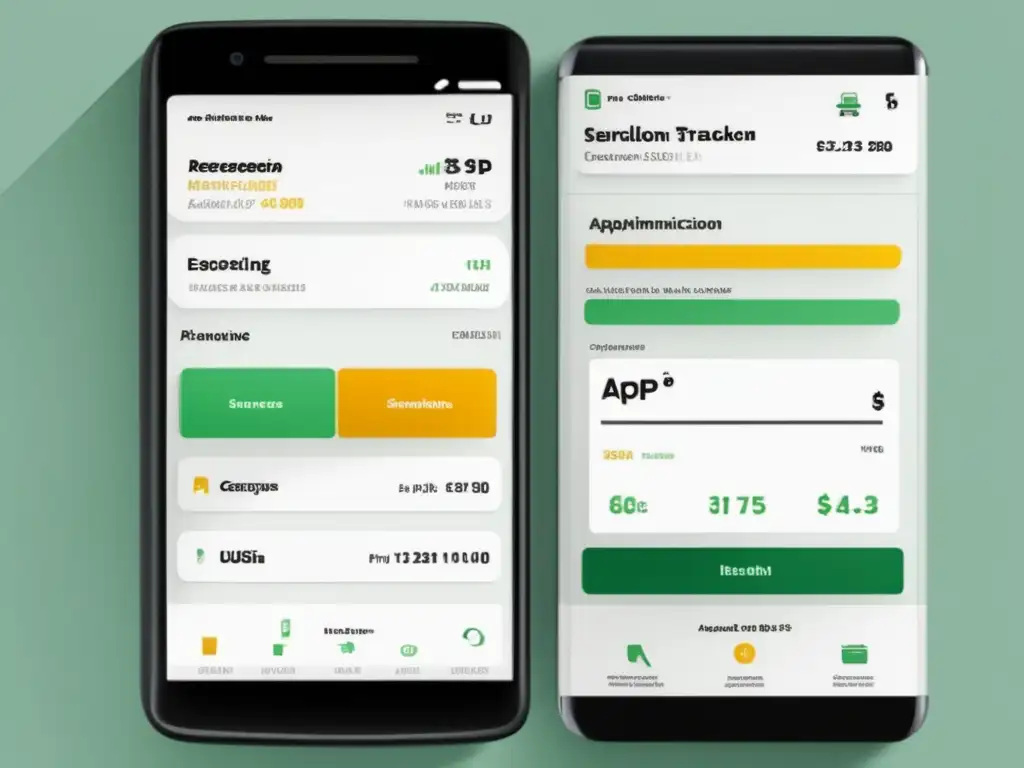 Aplicaciones de seguimiento de gastos eficientes Tres aplicaciones para gastos de freelancers: Aplicación G, H e I, con diseño intuitivo y funciones avanzadas