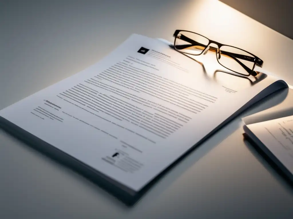 Contrato detallado para freelancers Contrato en escritorio blanco - Resolución de disputas financieras con clientes freelance en planificación y gestión financiera especializada para freelancers