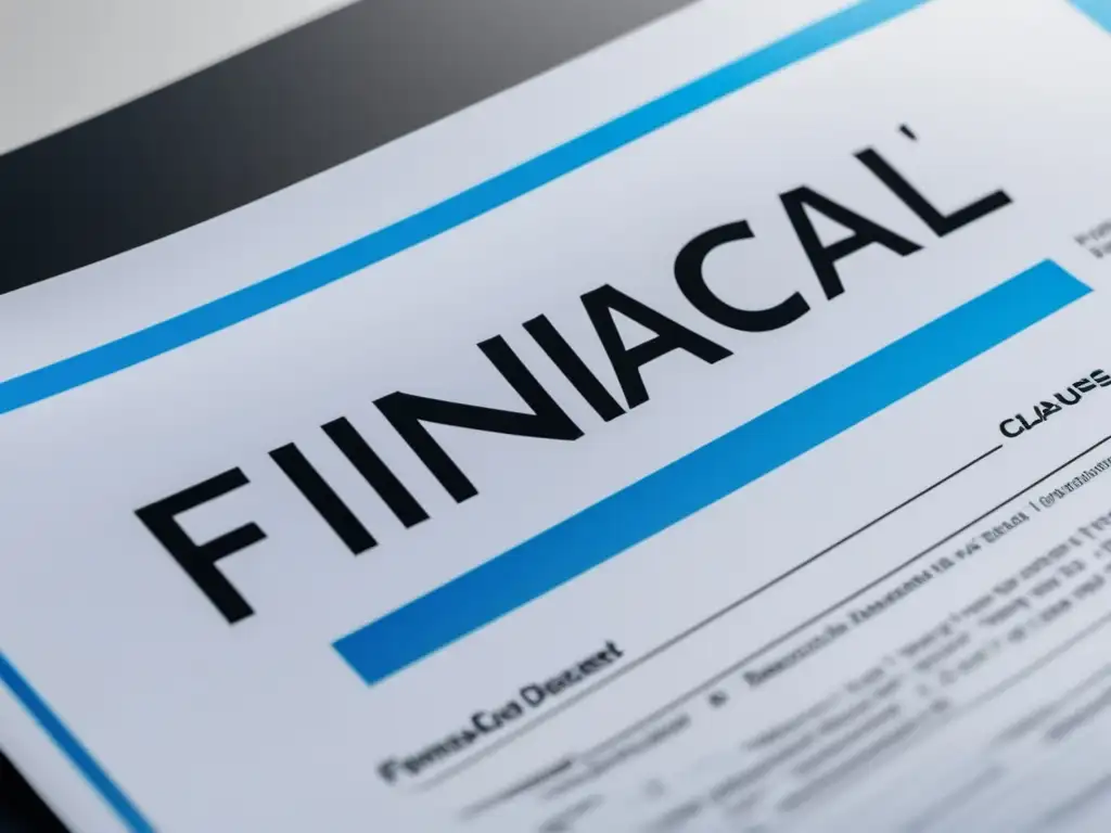 Contrato con cláusulas financieras Contrato con cláusulas financieras para freelancers