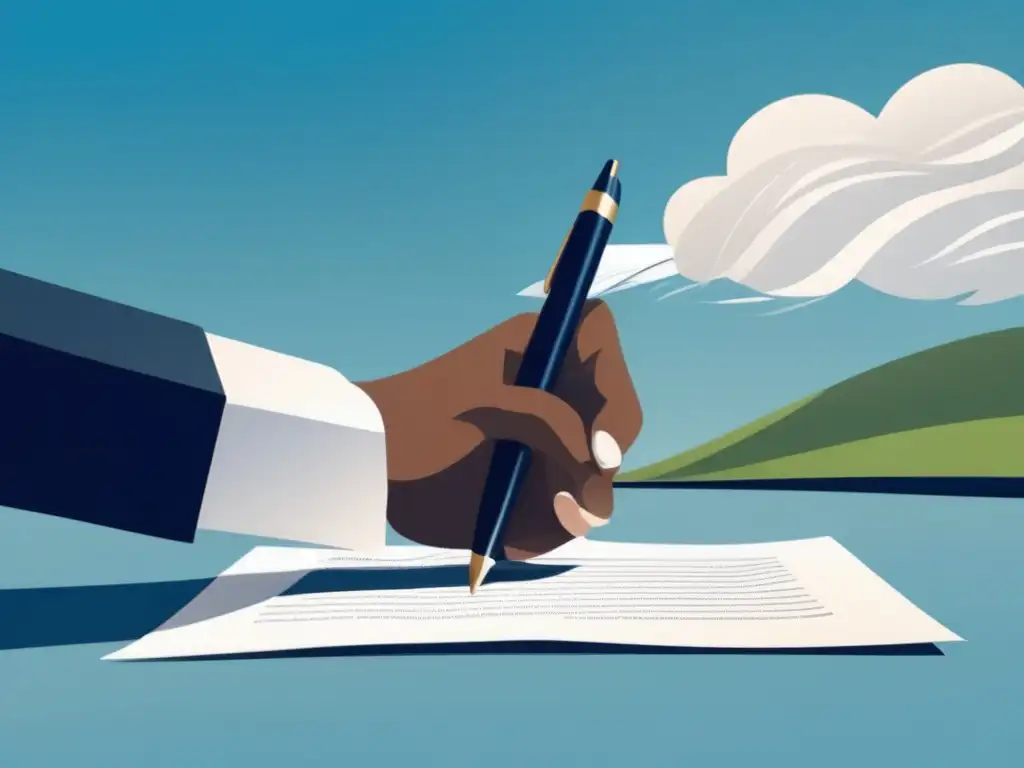 Contrato firmado con precisión Contrato financiero con cláusulas clave para freelancers