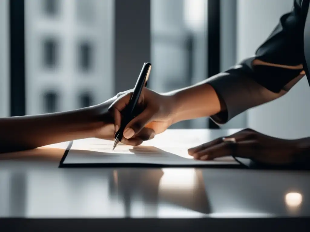 Contrato firmado por freelancer y cliente Contrato para freelancers: firma profesional y formalización de acuerdos