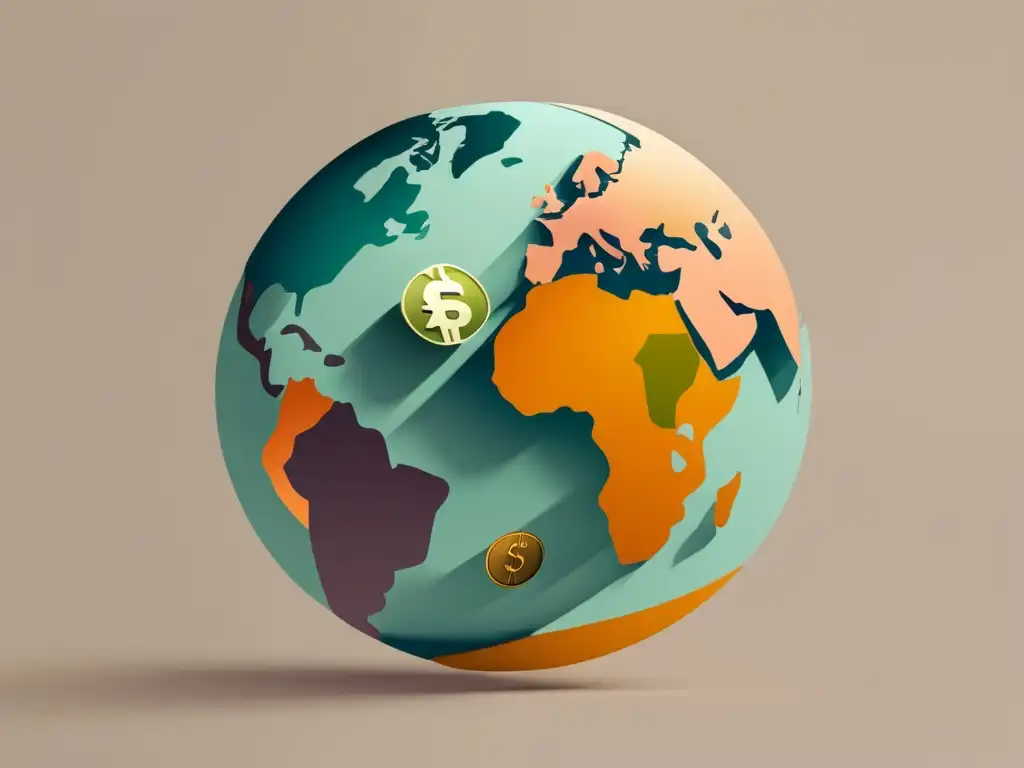 Conversión de divisas: Globe y monedas Globos y monedas flotantes, evita pérdidas innecesarias al convertir moneda para freelancers