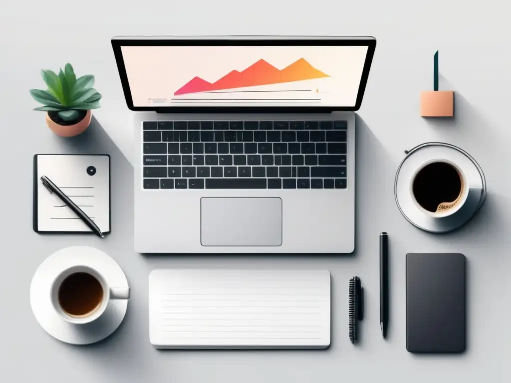 Escritorio de freelancer con ingresos pasivos Imagen: Generar ingresos pasivos como freelancer