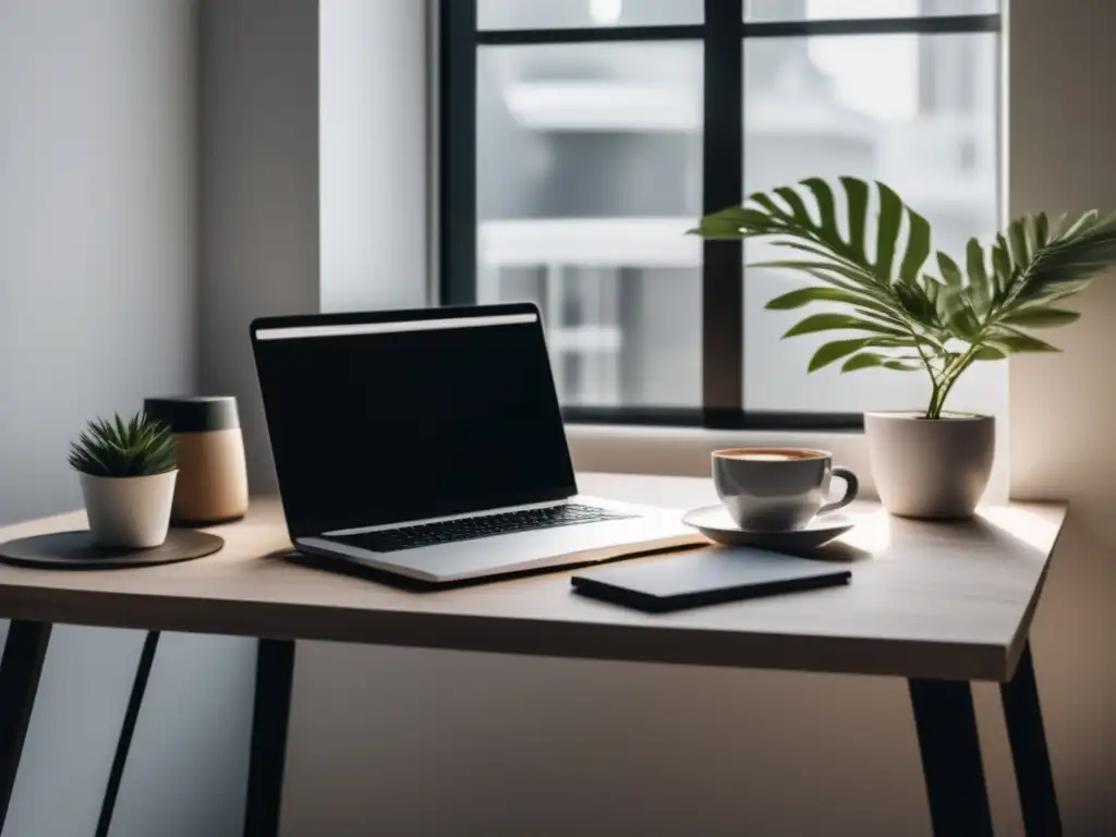 Espacio de trabajo minimalista para freelancers Espacio de trabajo minimalista para freelancers, gestión financiera, organización y productividad