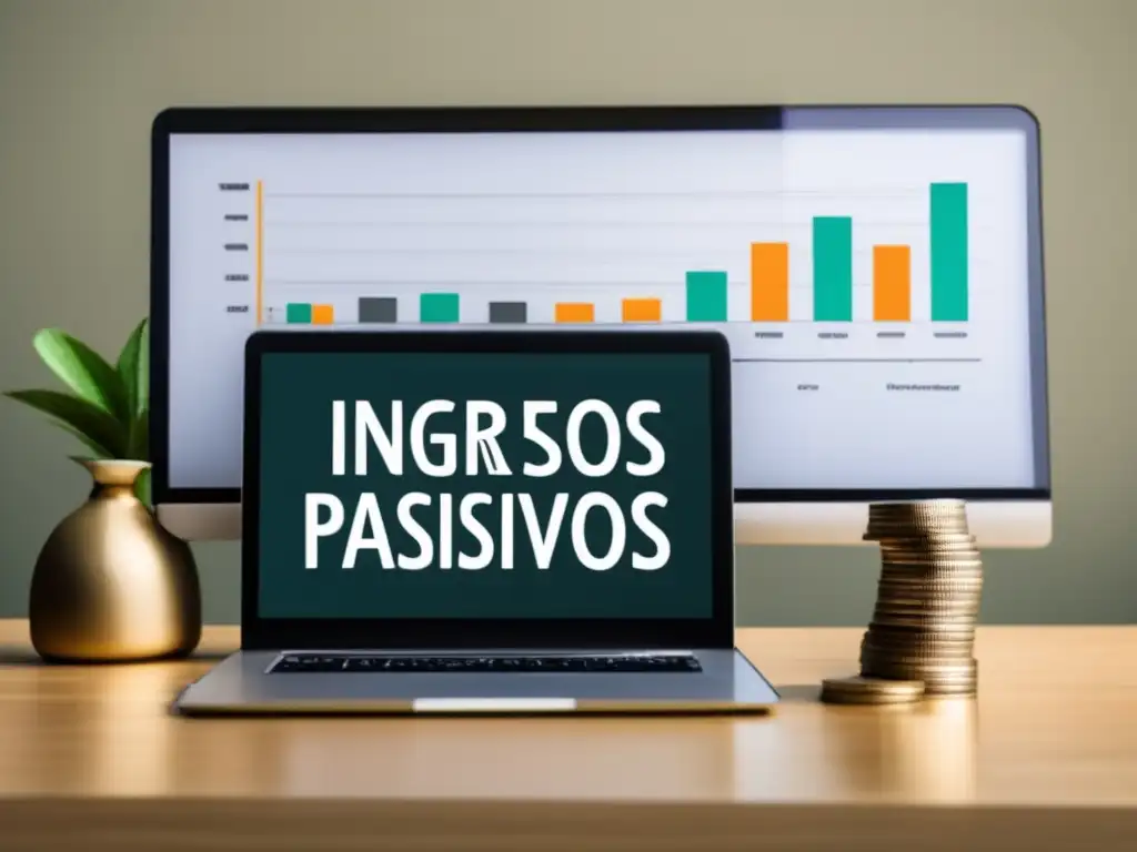 Escritorio minimalista: ingresos pasivos y crecimiento financiero Formas de generar ingresos pasivos como freelancer