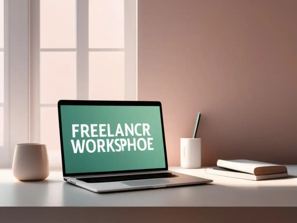 Espacio de trabajo minimalista de un freelancer Consejos prácticos para freelancers en el mercado europeo
