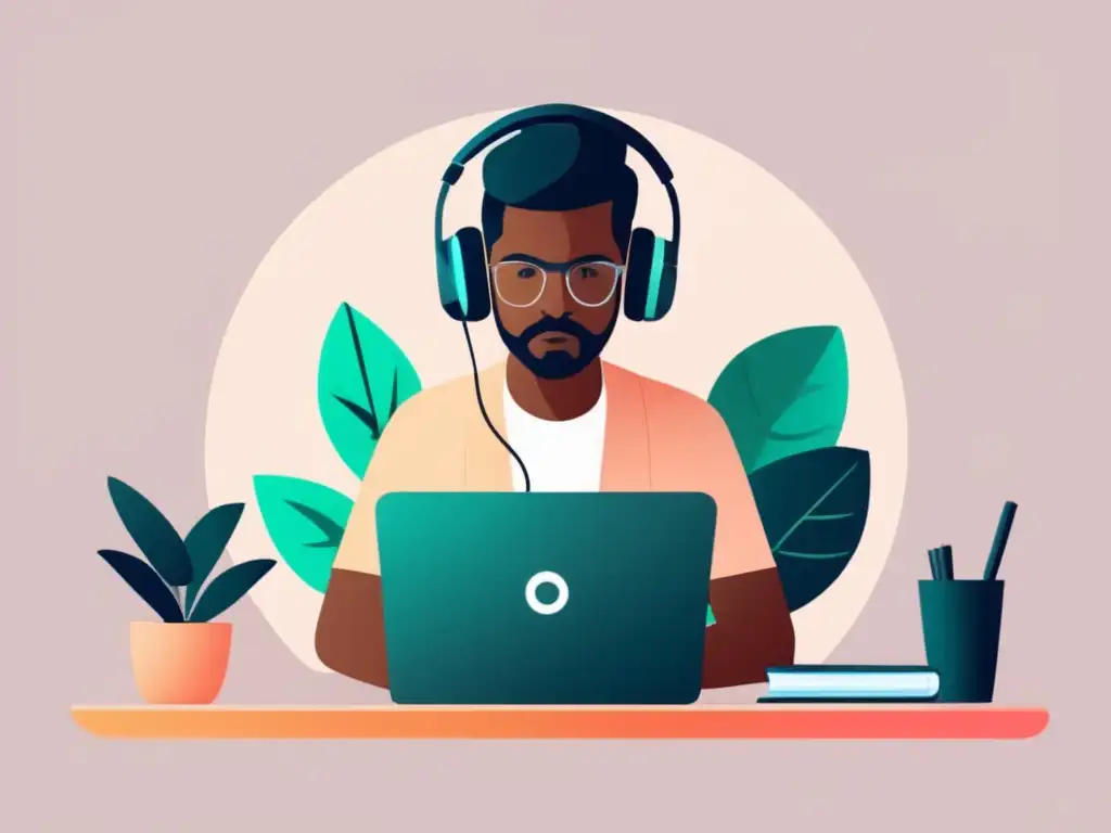 Freelancer productivo en escritorio moderno Freelancer productivo en escritorio moderno - Deducciones fiscales para freelancers