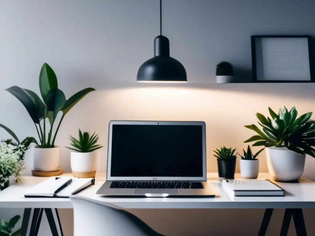 Espacio de trabajo minimalista Espacio de trabajo minimalista para freelancers: estrategias de ahorro