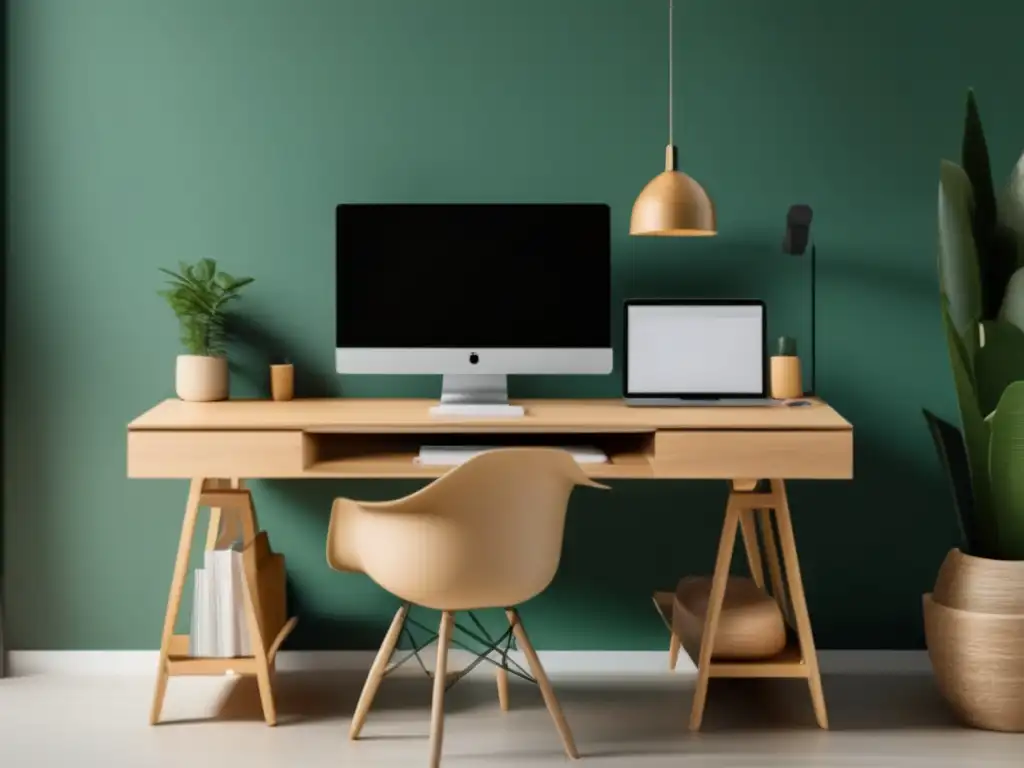 Espacio de trabajo minimalista para freelancers Espacio de trabajo minimalista para freelancers principiantes en estrategias de inversión