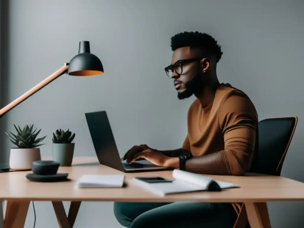 Freelancer organizado en escritorio moderno Freelancer organizado en escritorio moderno - Cursos de finanzas para freelancers