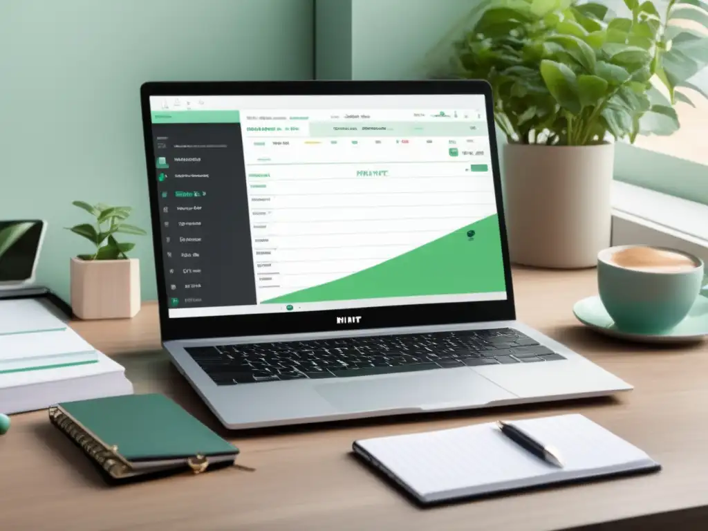 Escritorio organizado con Mint: finanzas eficientes Ventajas y desventajas de usar Mint para freelancers