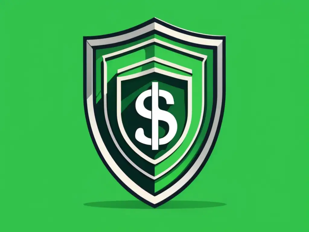 Protección financiera para freelancers Proteger finanzas freelancer con escudo de dinero