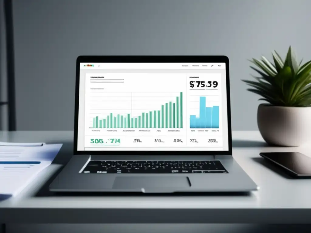 Eficiencia contable para freelancers Herramientas de contabilidad para freelancers y espacio de trabajo minimalista