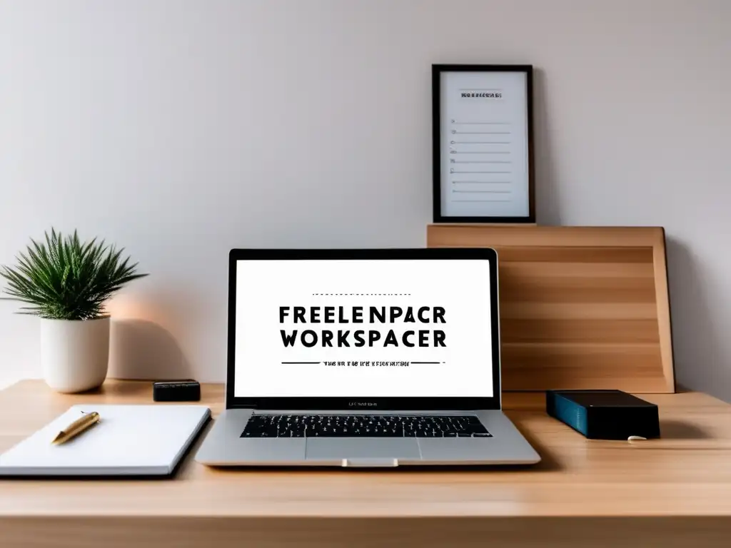 Espacio de trabajo organizado para freelancer Espacio de trabajo organizado para freelancer con errores comunes de impuestos y deducciones