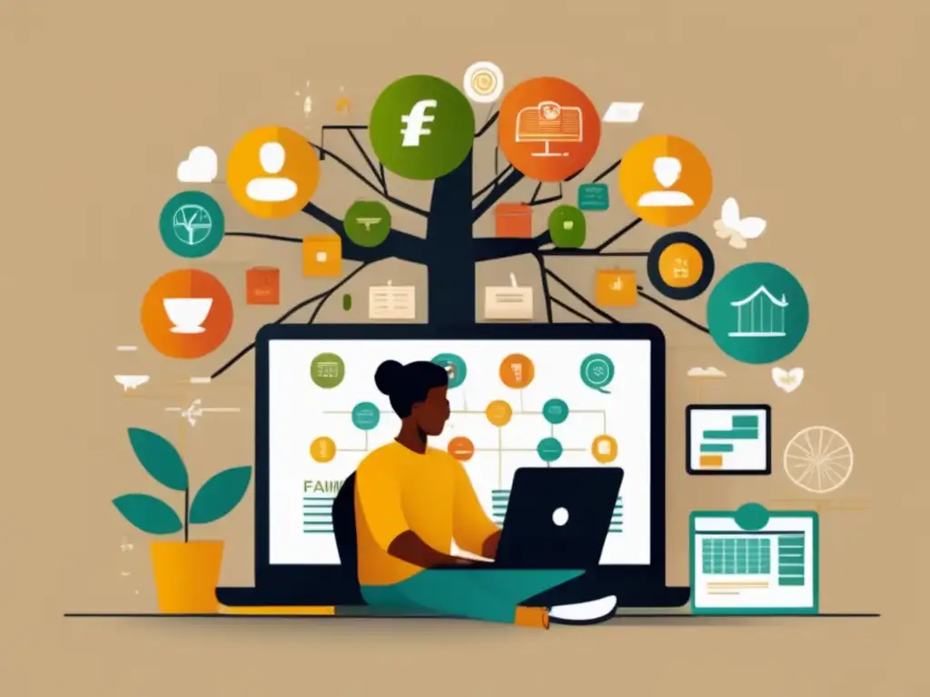 Freelancer con planificación financiera y familia Freelancer con familia: planificación financiera minimalista