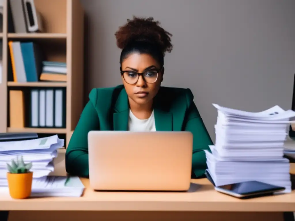 Freelancer gestionando pagos atrasados y flujo de caja Freelancer convirtiendo pagos atrasados en flujo de efectivo