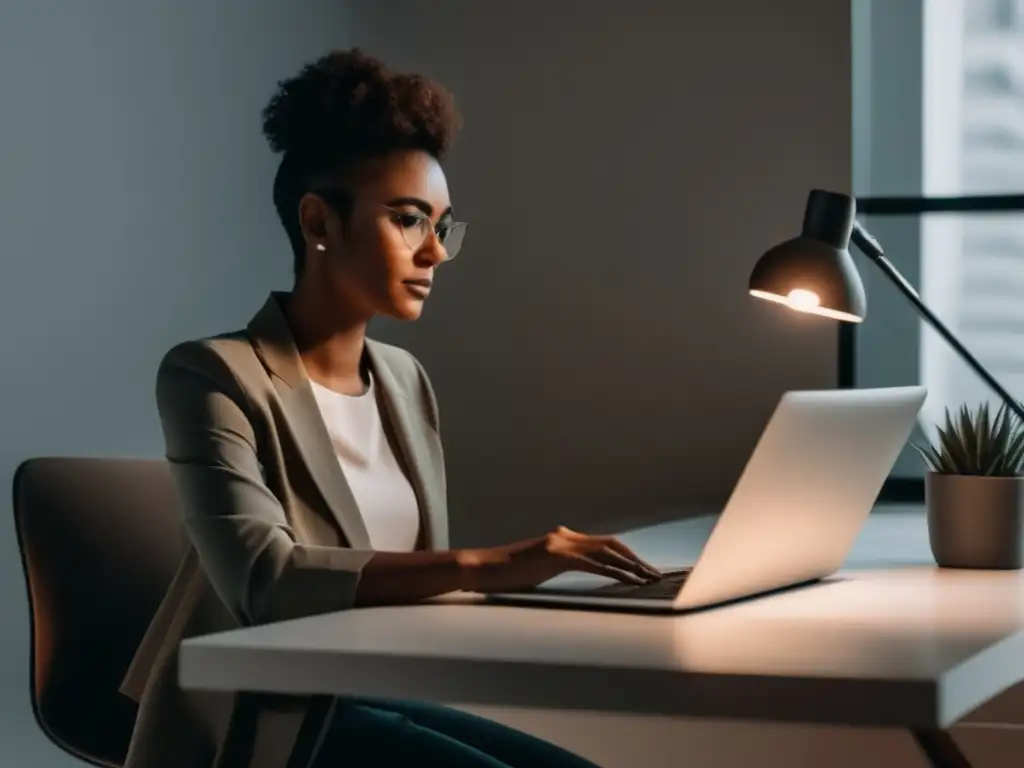 Trabajo freelance y estabilidad financiera Opciones de financiamiento externo para freelancers en un escritorio minimalista