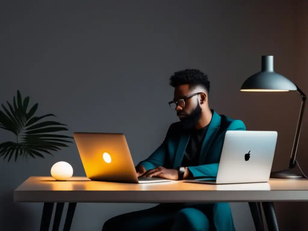 Freelancer en negociación Imagen: Freelancer pensando en estrategias de negociación para freelancers
