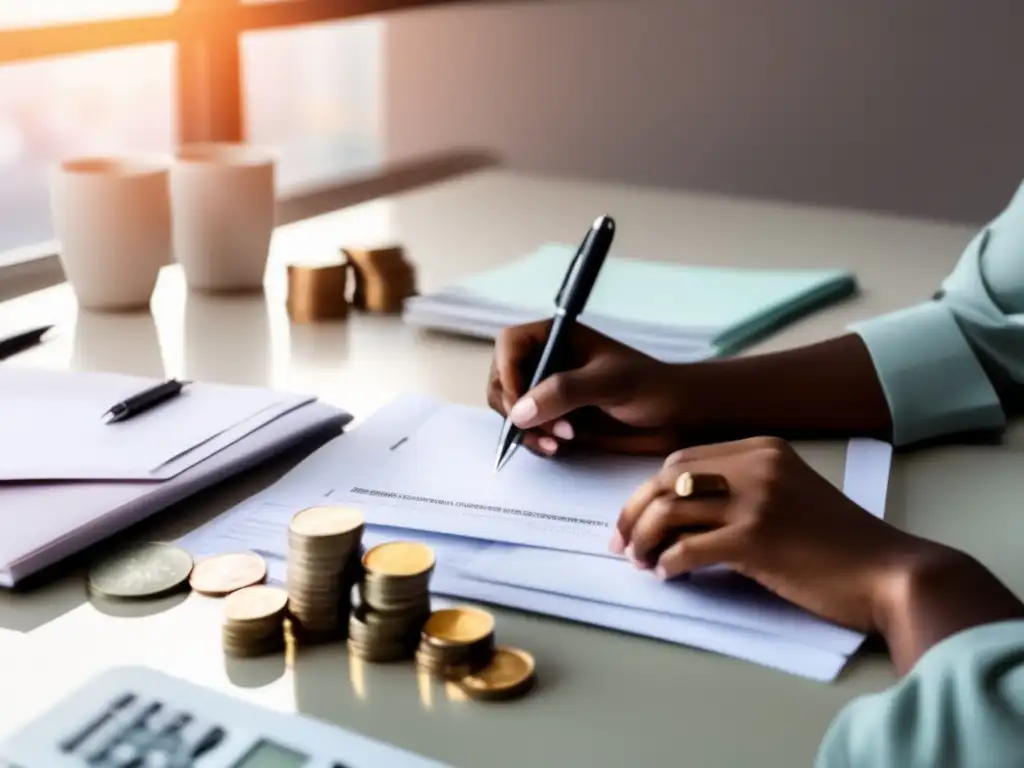 Freelancer concentrado en presupuesto Consejos para convertir flujo de efectivo en herramienta útil para freelancer