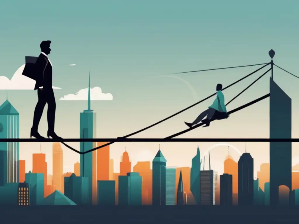 Equilibrio financiero para freelancers Freelancer en la cuerda floja: gestión de riesgos financieros para freelancers