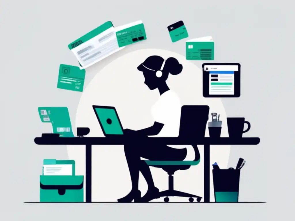 Freelancer controlando finanzas Freelancer en crisis: gestión financiera para freelancers durante crisis