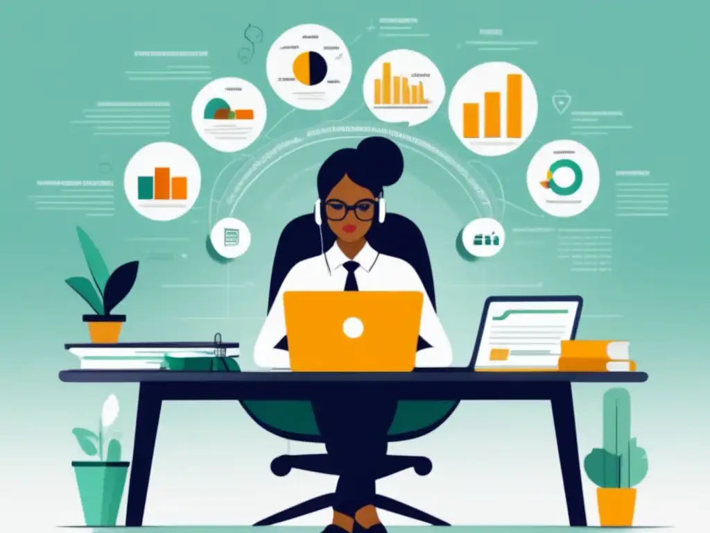 Freelancer con ingresos múltiples y seguro de responsabilidad profesional Freelancer con ingresos variados y gestión de riesgos financieros