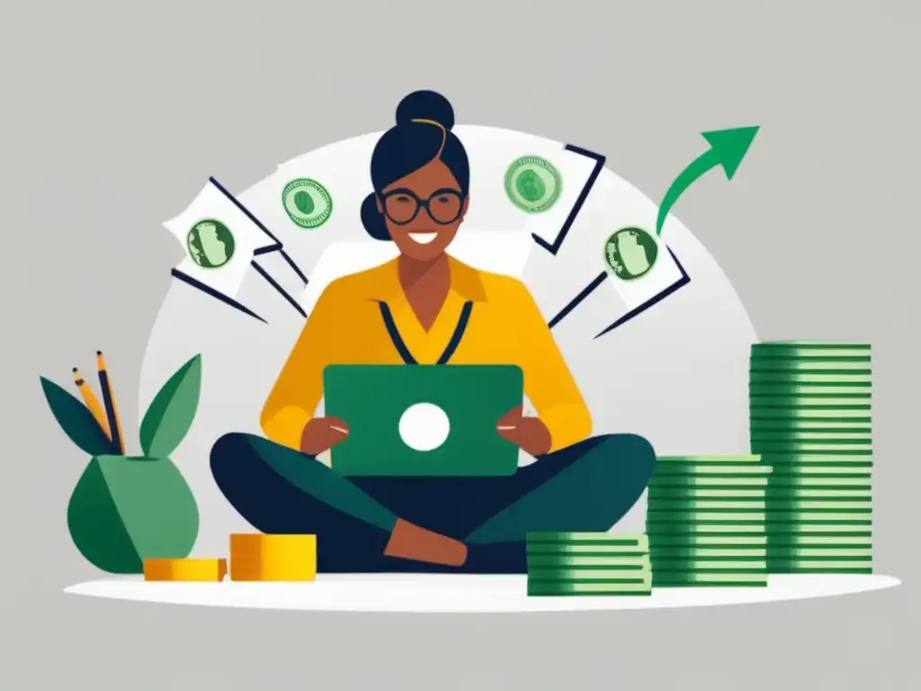 Freelancer con metas financieras Gestión financiera para freelancers con metas y control de gastos