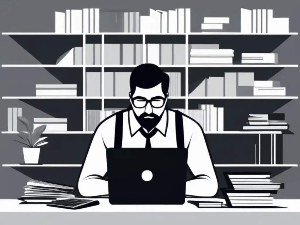 Freelancer resolviendo conflicto financiero Freelancer resolviendo conflictos financieros con clientes: herramientas y técnicas (110 caracteres)