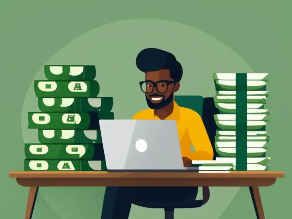 Freelancer organizado y enfocado Freelancer enfocado, con colchón financiero para freelancers