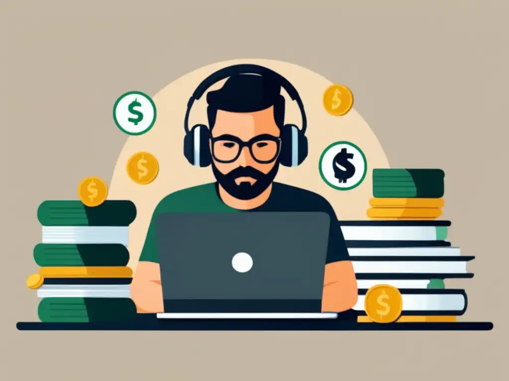 Freelancer enfoque y gestión financiera Gestión financiera para freelancers en entorno minimalista