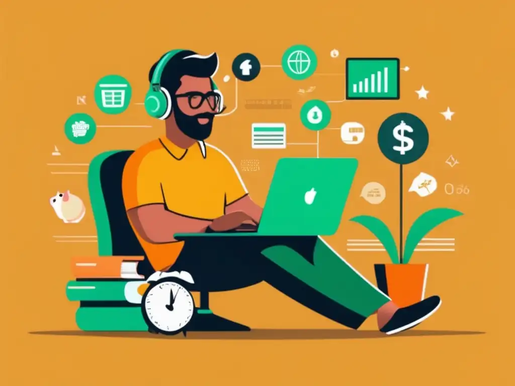 Freelancer invirtiendo en su futuro financiero Freelancer invirtiendo en opciones de inversión para el futuro financiero