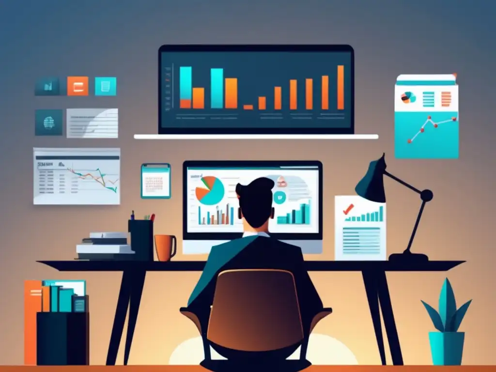 Freelancer protegiendo su futuro financiero Freelancer protegiendo su futuro financiero en Latinoamérica con gestión de riesgos eficiente