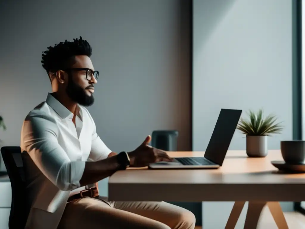 Experto freelancer presenta propuesta Freelancer negociando con habilidades para freelancers