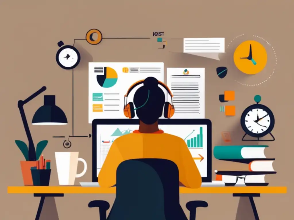Freelancer negociando con éxito Freelancer con habilidades de negociación maximizando ingresos