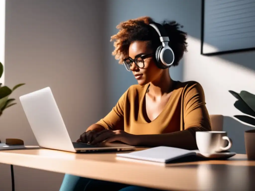 Freelancer productivo en escritorio organizado Freelancer productivo en un escritorio organizado - Deducciones fiscales para freelancers