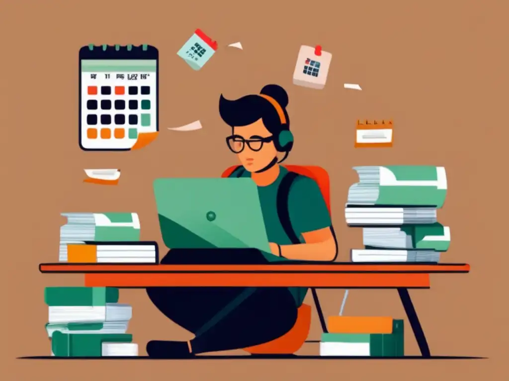 Freelancer resolviendo pagos atrasados Freelancer resolviendo pagos atrasados para flujo de efectivo