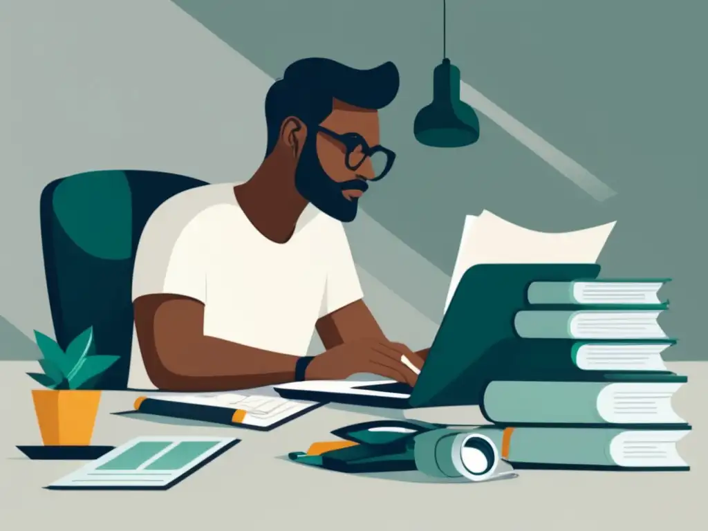 Importancia de revisar historial crediticio Freelancer revisando reporte crediticio, establecer historial crediticio sólido para freelancers