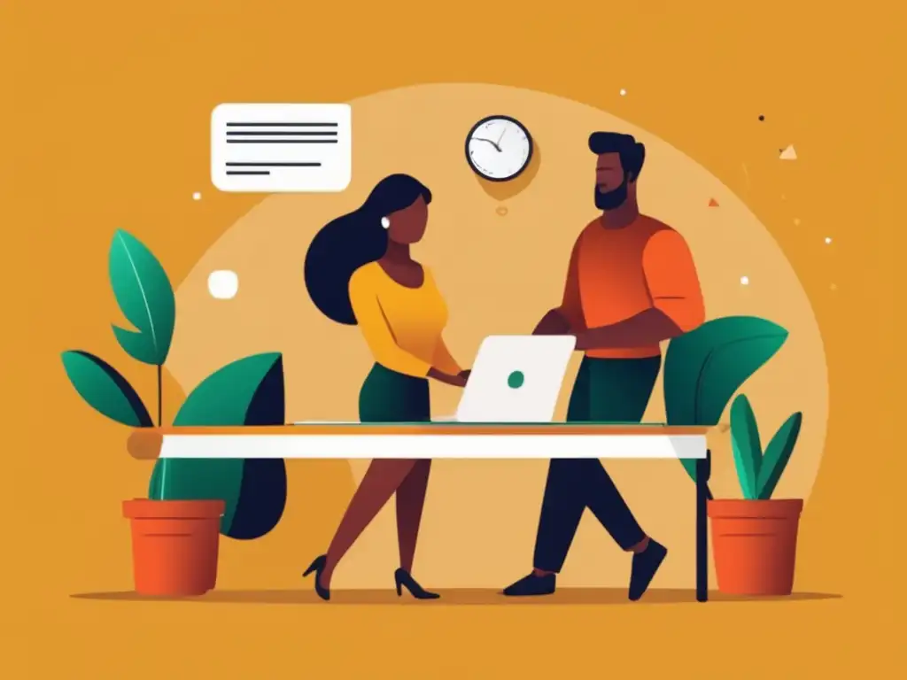 Generando ingresos pasivos como freelancer Ilustración minimalista: Ingresos pasivos para freelancers en planificación y gestión financiera especializada