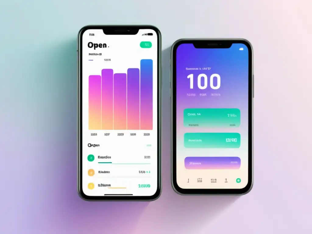Gestión financiera para freelancers Smartphone con app de finanzas para freelancers en Latinoamérica
