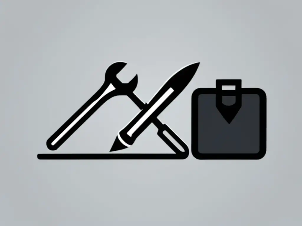 Iconos elegantes y minimalistas de herramientas A, B y C Iconos elegantes y minimalistas de herramientas de contabilidad para freelancers