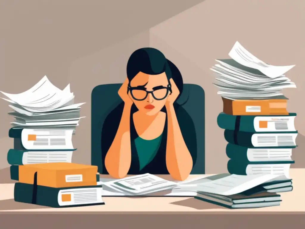 Freelancer estresado por deudas Efectos negativos de mala planificación financiera para freelancers