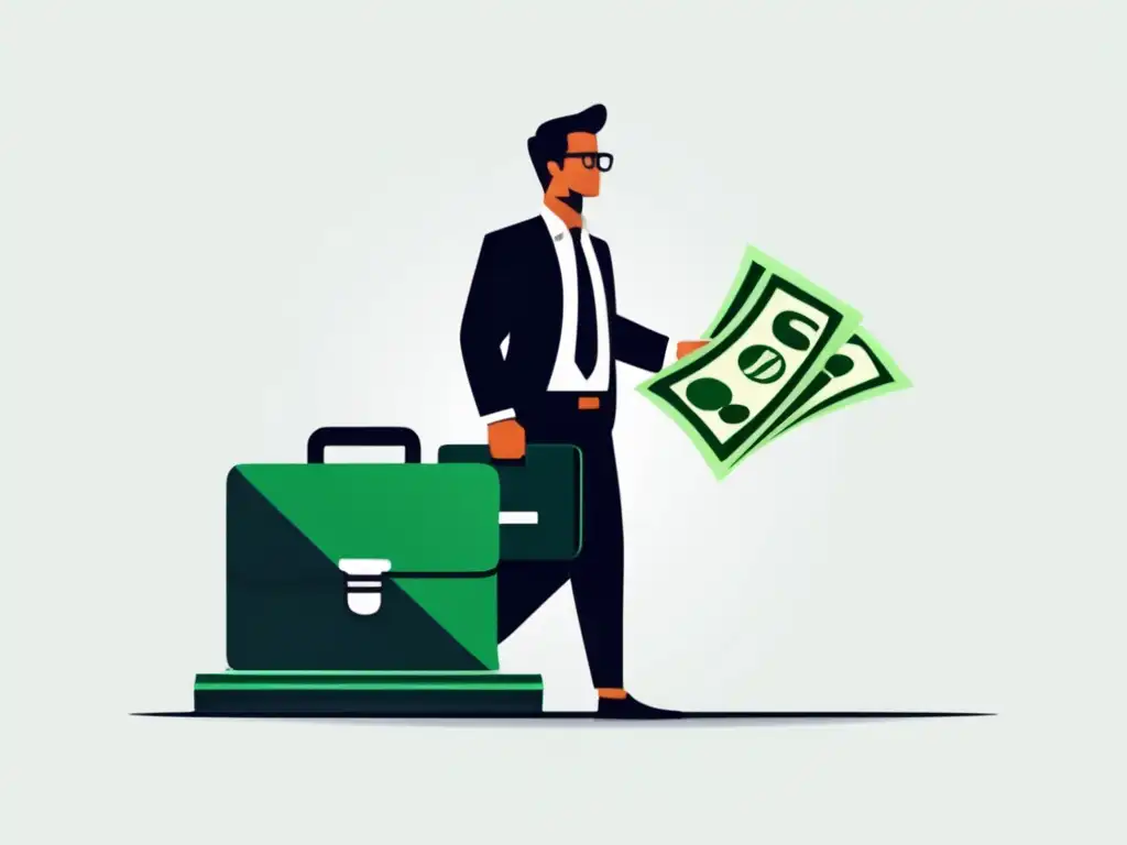 Freelancer exitoso con flujo constante de efectivo Éxito financiero para freelancers: convertir pagos atrasados en flujo de efectivo