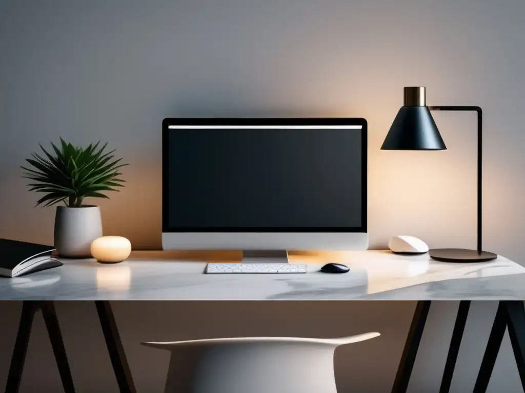 Espacio de trabajo minimalista para freelancer Espacio de trabajo minimalista para freelancers con leyes tributarias