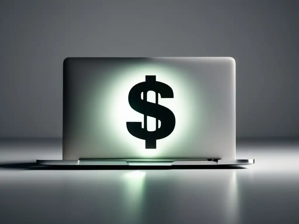 Laptop con tecla de dólar: aumento de ingresos como freelancer Laptop con tecla de dólar: establece historial crediticio sólido para freelancers