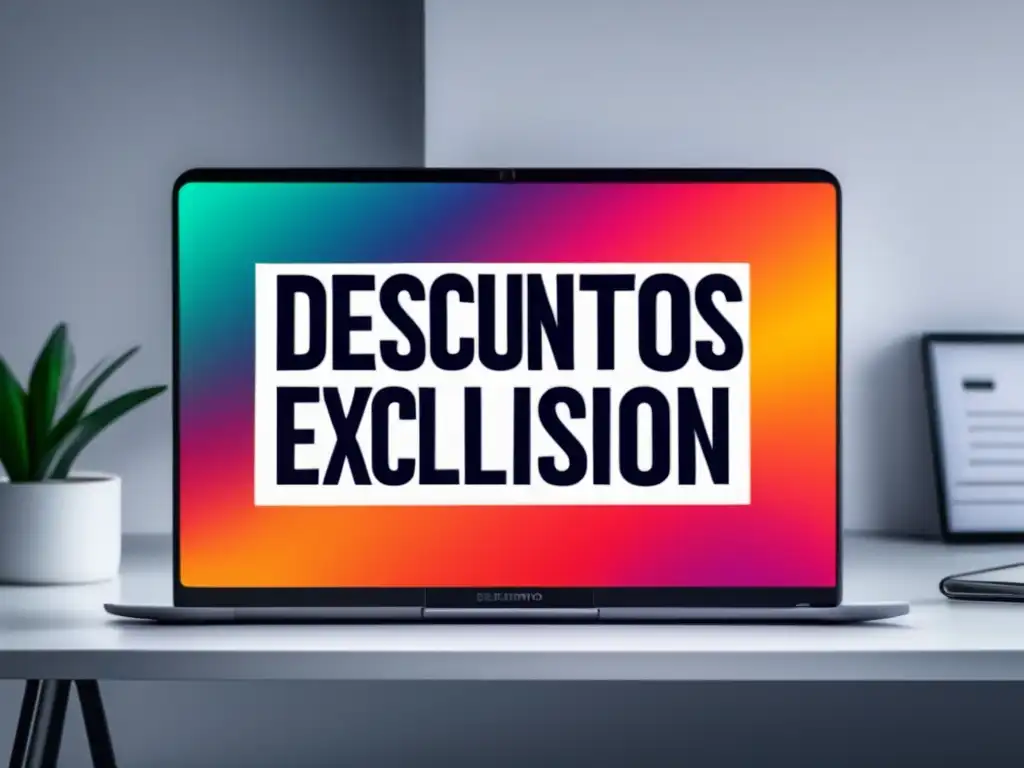 Laptop moderno con promociones exclusivas para freelancers Descuentos exclusivos en cursos para freelancers en planificación y gestión financiera