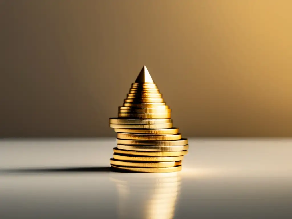 Pirámide de monedas: ahorro y estabilidad Ahorros freelancer: técnicas de inversión para un Fondo de Emergencia eficiente