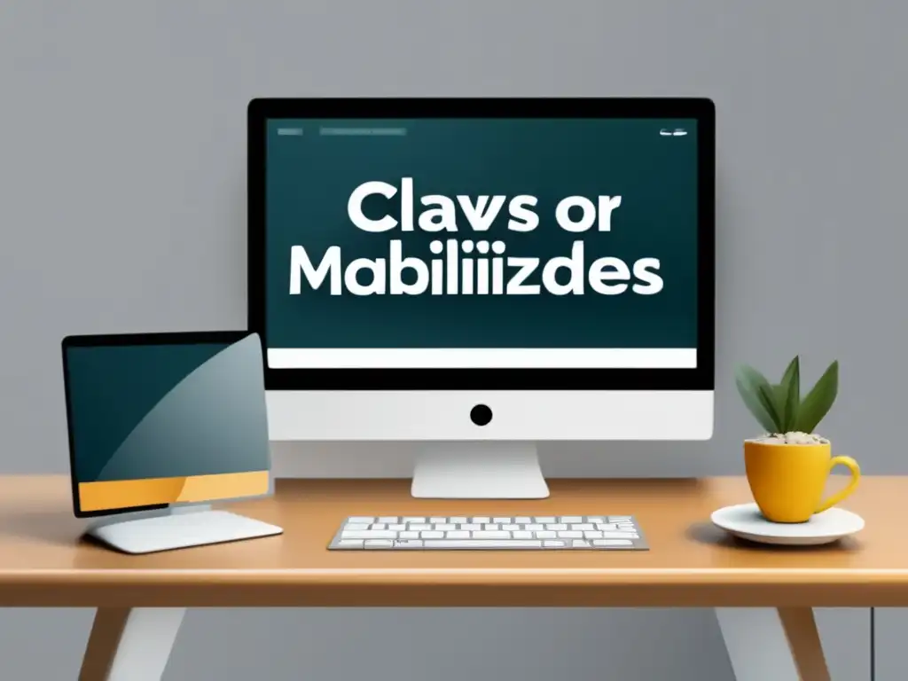 Espacio de trabajo minimalista Freelancer monetizando habilidades: venta cursos y tutoriales online