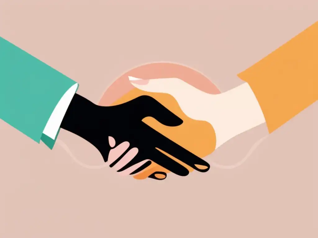 Manos en armonía: mediación financiera Medición y negociación para resolver disputas financieras con clientes freelance en planificación y gestión financiera especializada