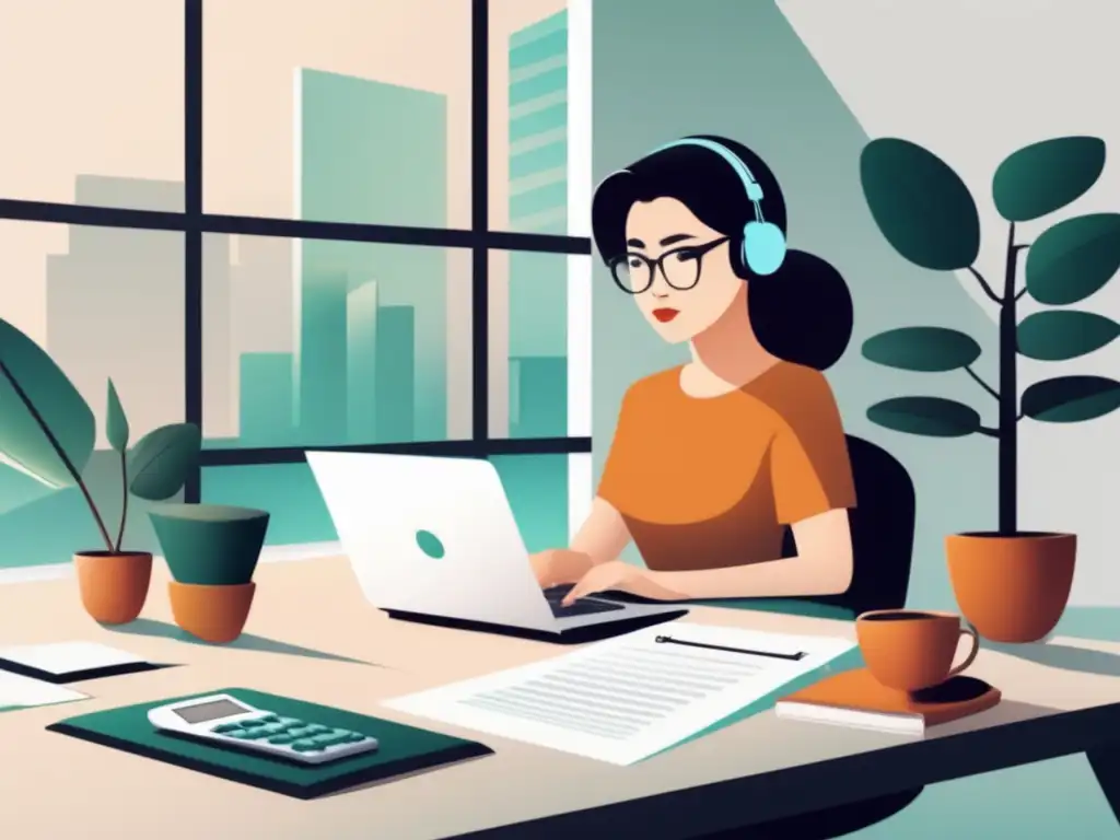 Espacio de trabajo financiero eficiente Espacio de trabajo financiero para freelancers en Asia